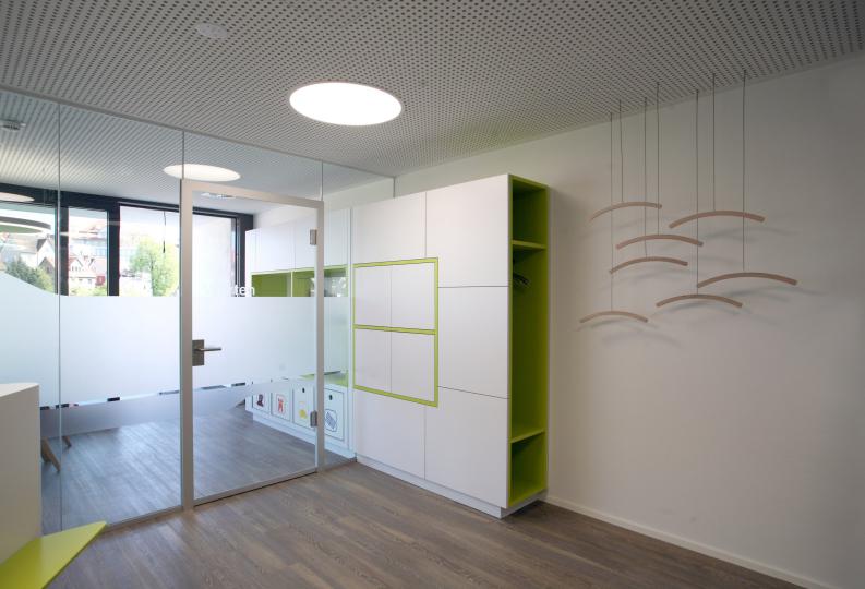 Coathanger im Empfangsbereich